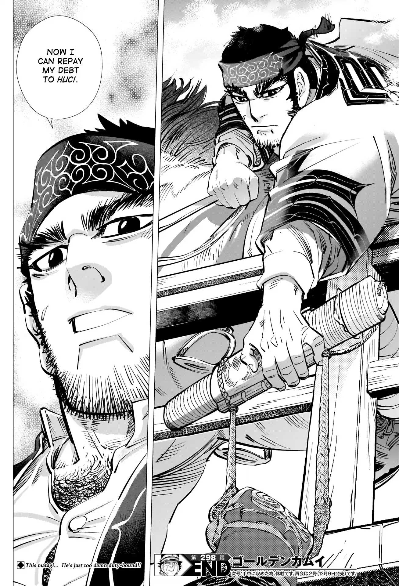 Golden Kamui Chapter 298