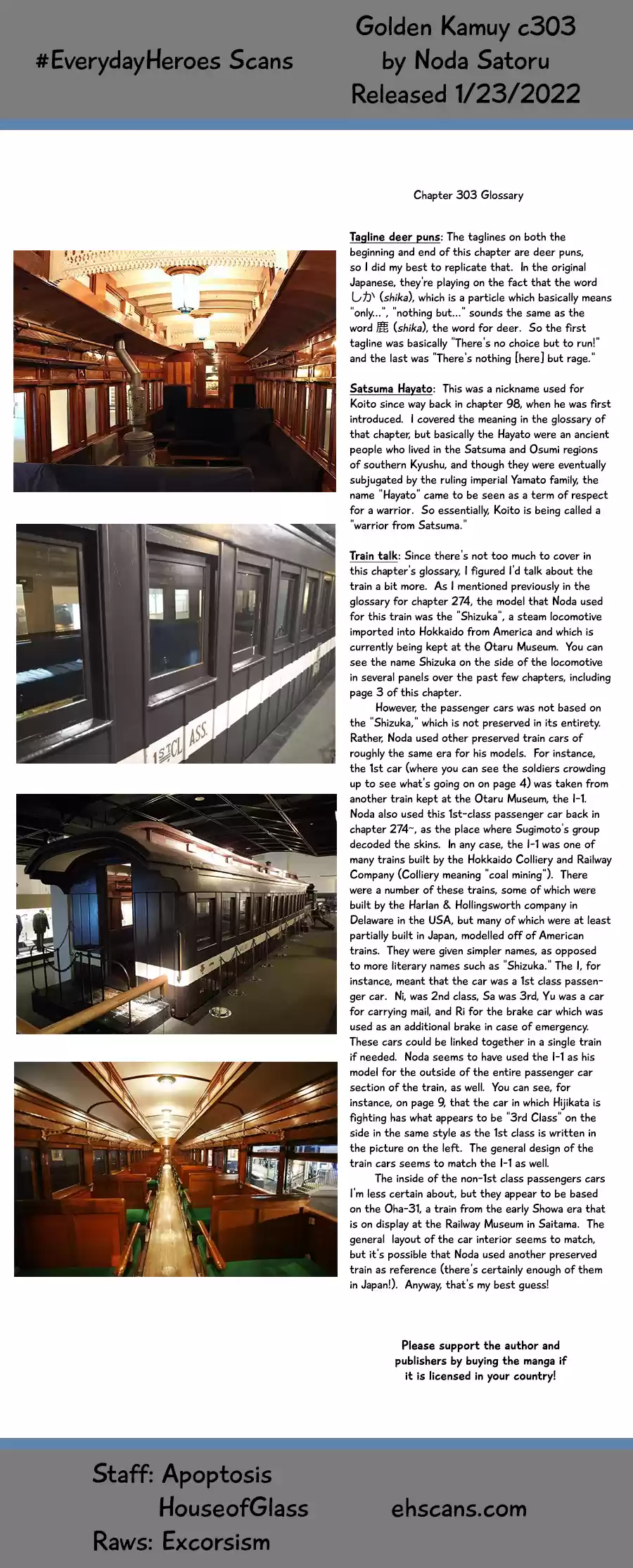 Golden Kamui Chapter 303