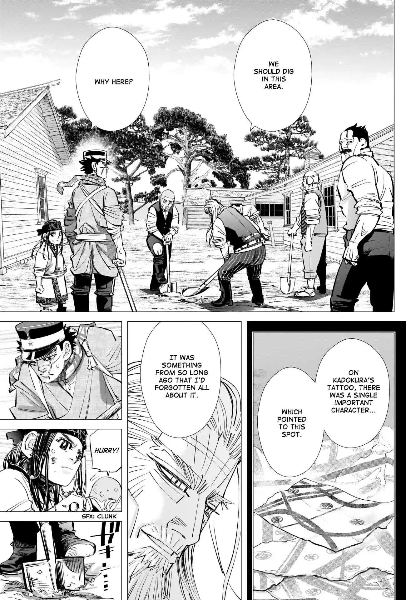 Golden Kamuy 287 Kadokura's Horse