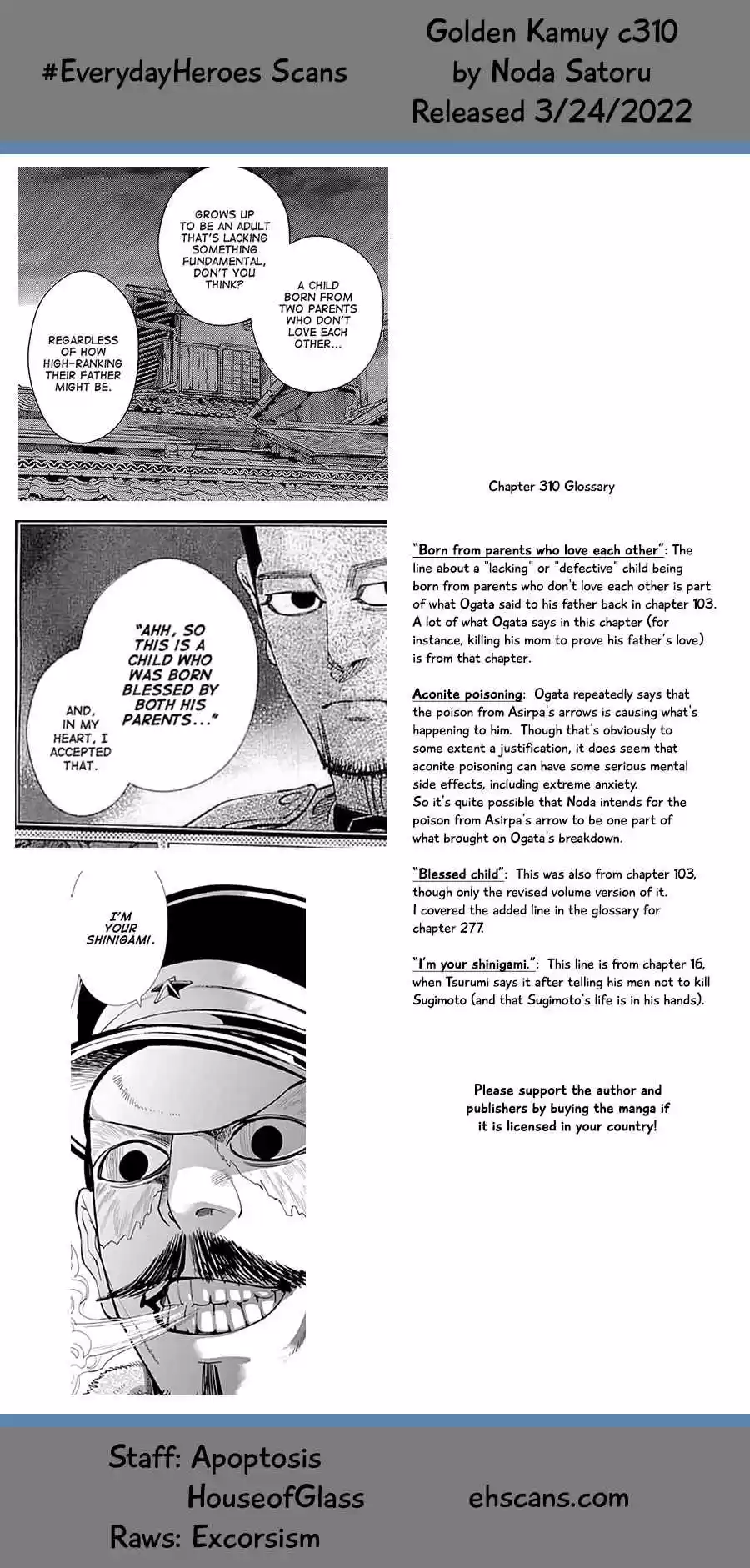 Golden Kamuy 310