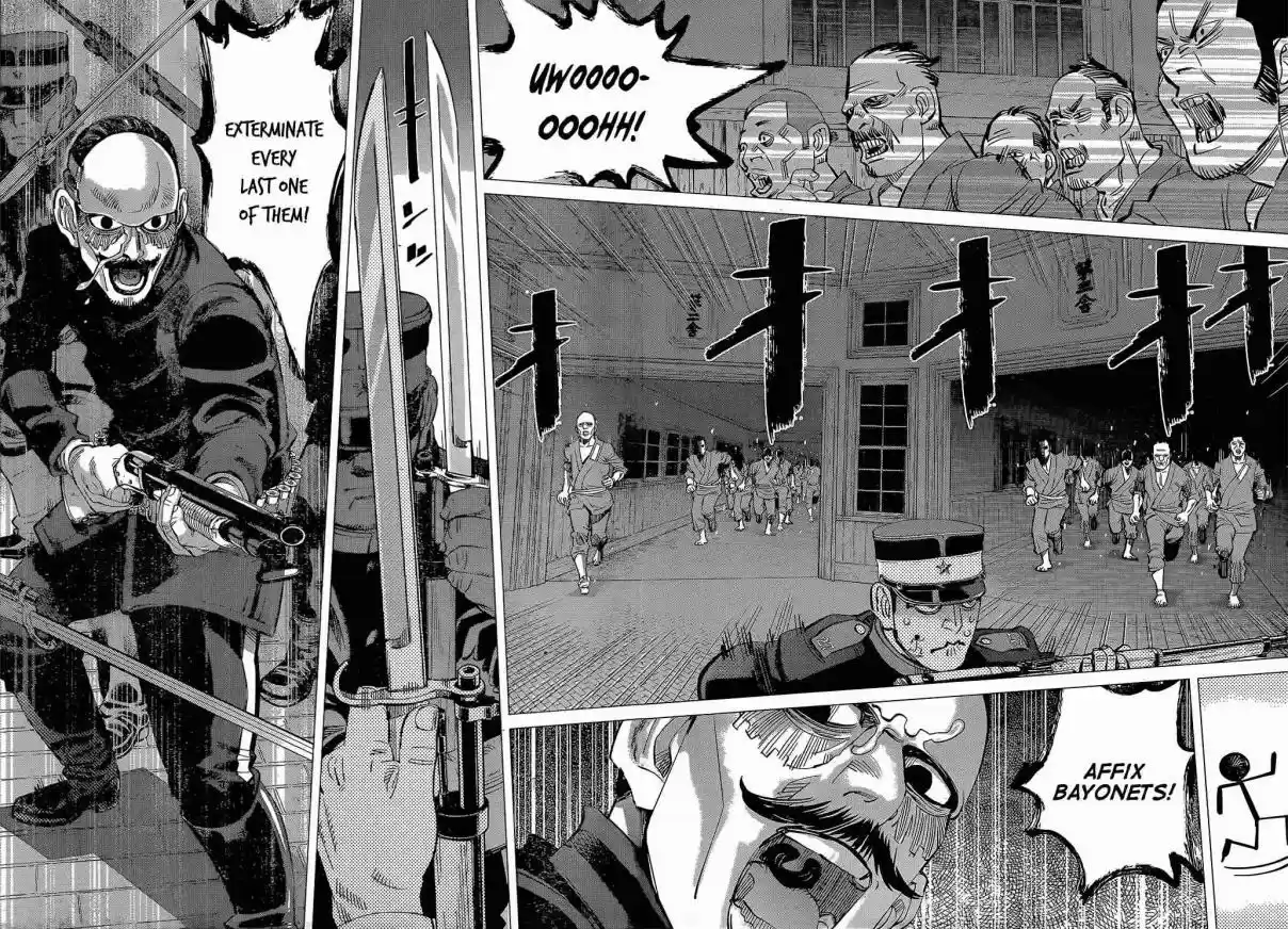 Golden Kamuy Ch. 133 700 Vicious Criminals