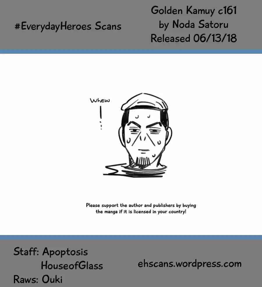 Golden Kamuy Ch. 161 Kamuy Renkayne