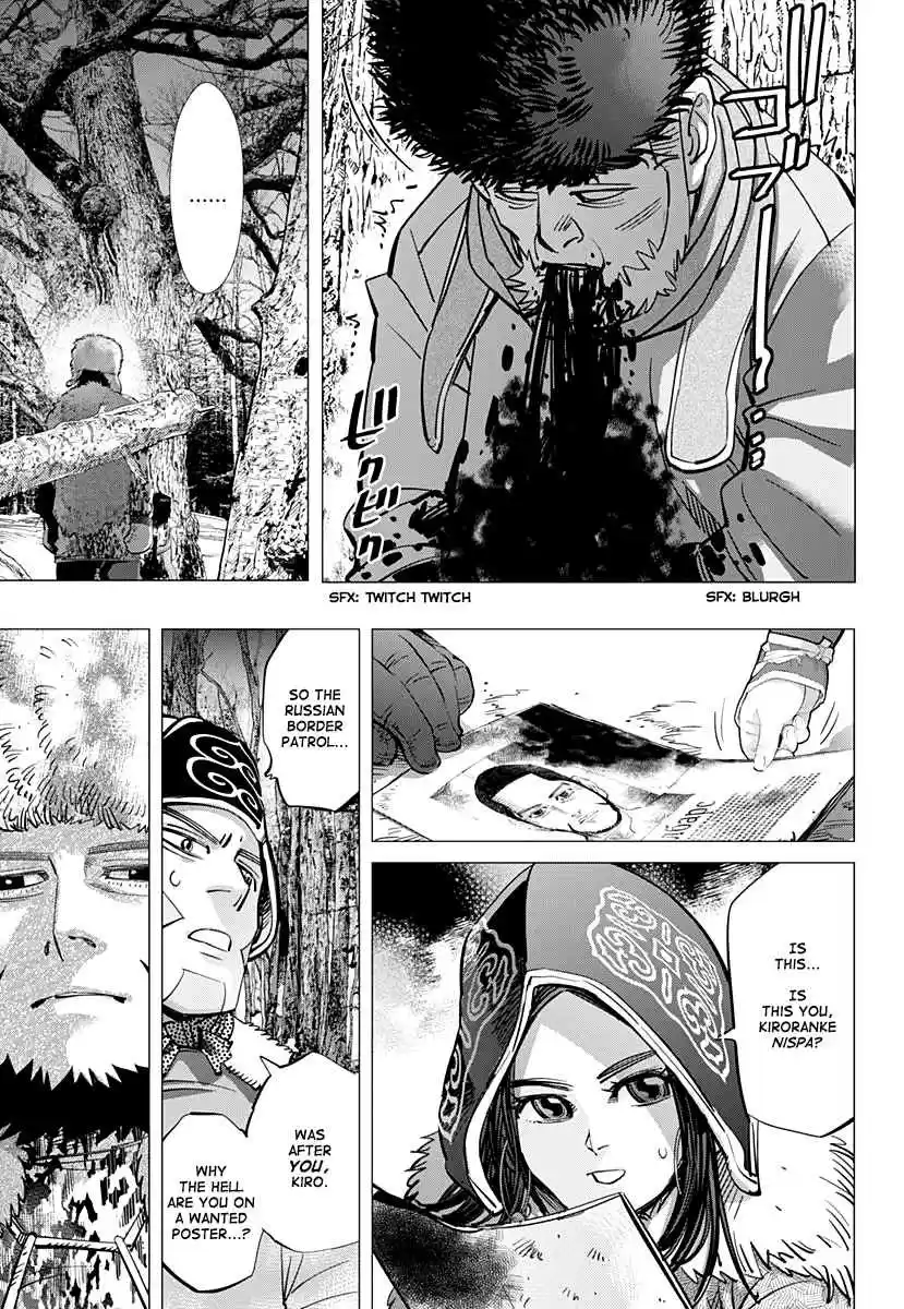 Golden Kamuy Ch. 163 Wanted Poster