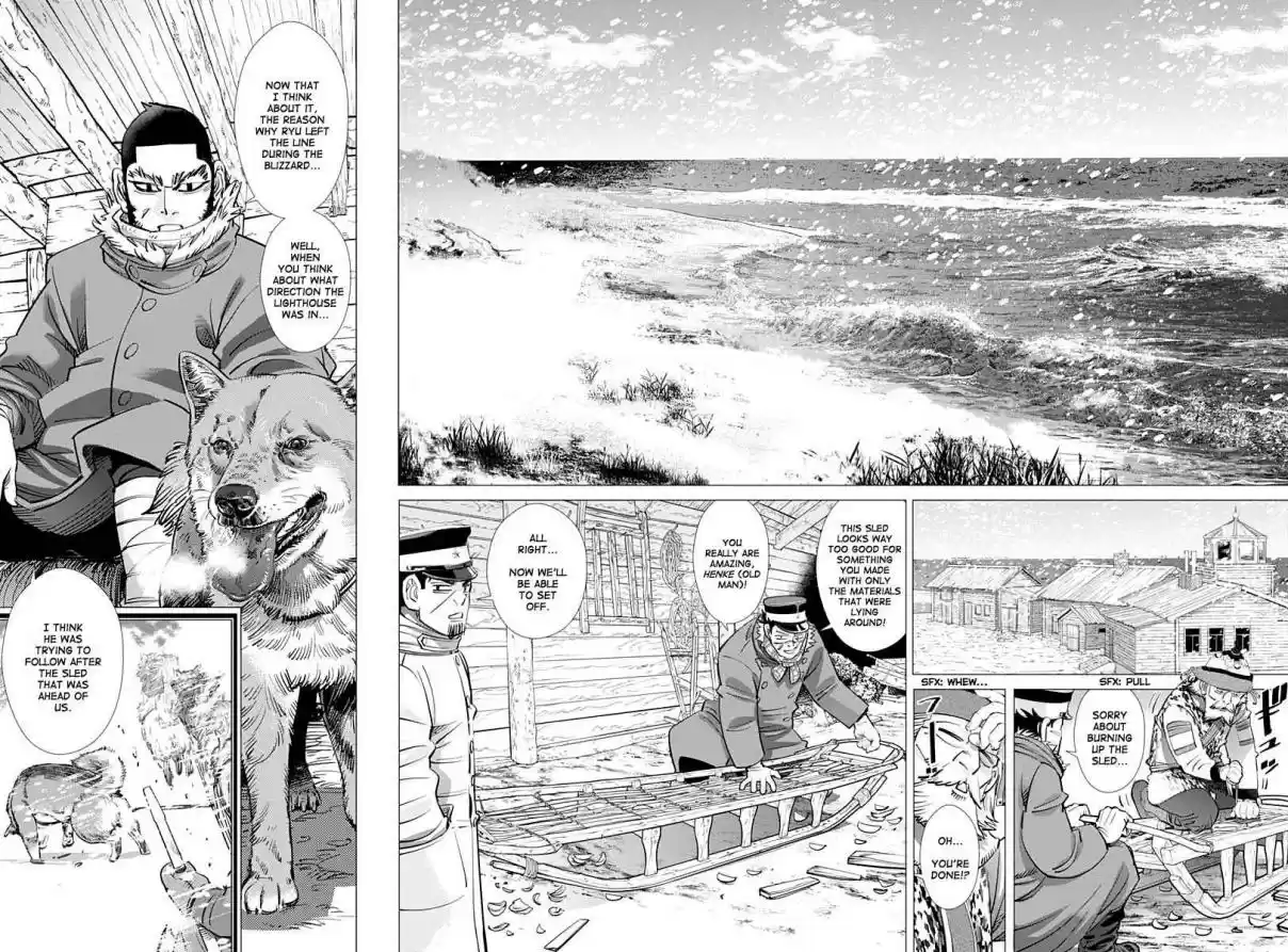 Golden Kamuy Ch. 168 The Lighthouse Keepers