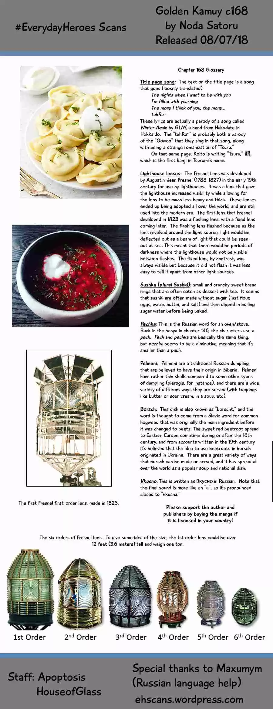 Golden Kamuy Ch. 168 The Lighthouse Keepers