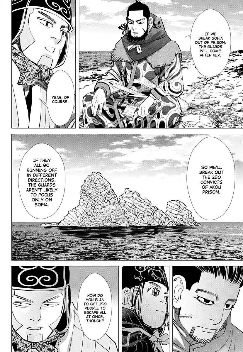 Golden Kamuy Ch. 170 The Female Convict at Akou Prison