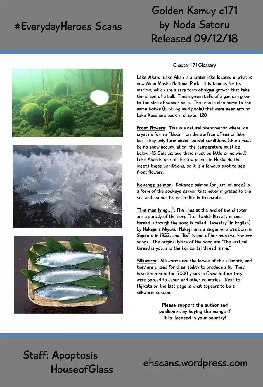 Golden Kamuy Ch. 171 Karafuto Ainu Punishment