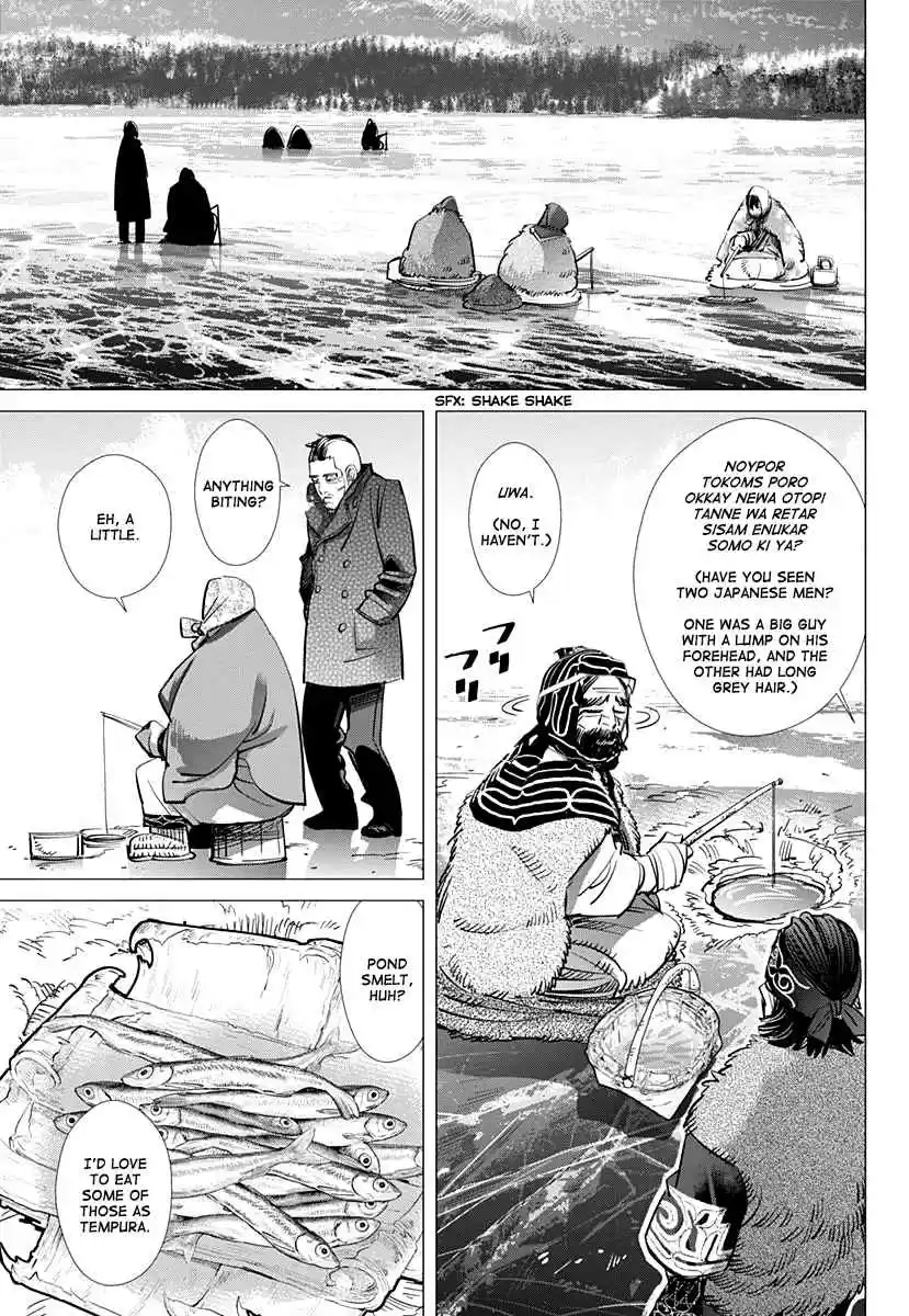 Golden Kamuy Ch. 172 On the Shores of Lake Akan