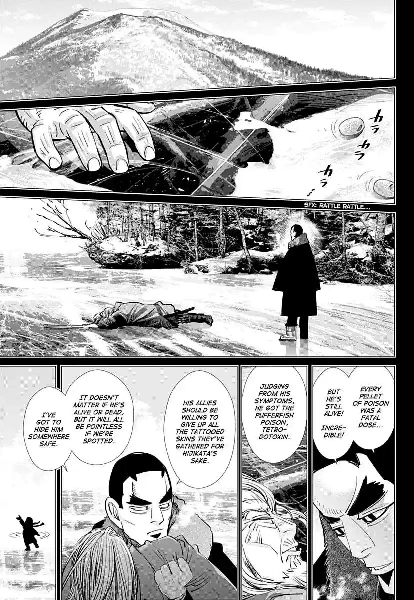 Golden Kamuy Ch. 172 On the Shores of Lake Akan