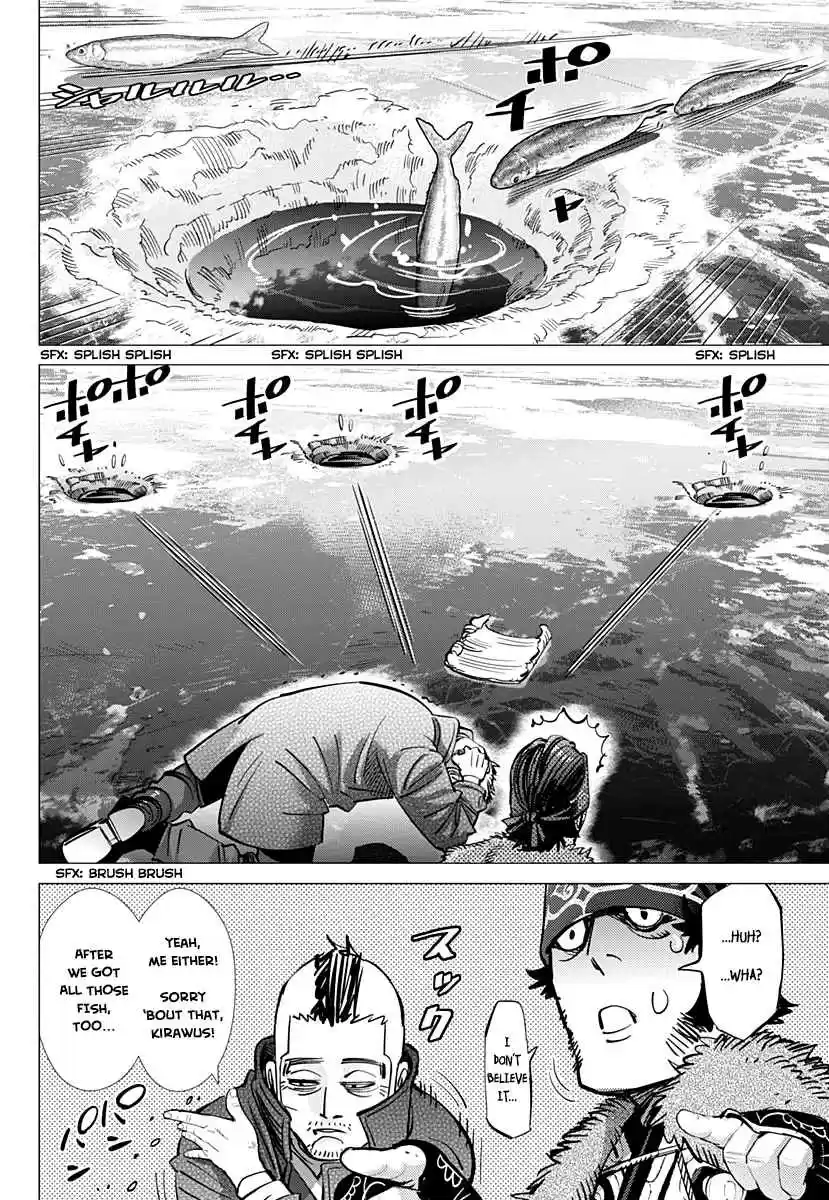 Golden Kamuy Ch. 172 On the Shores of Lake Akan