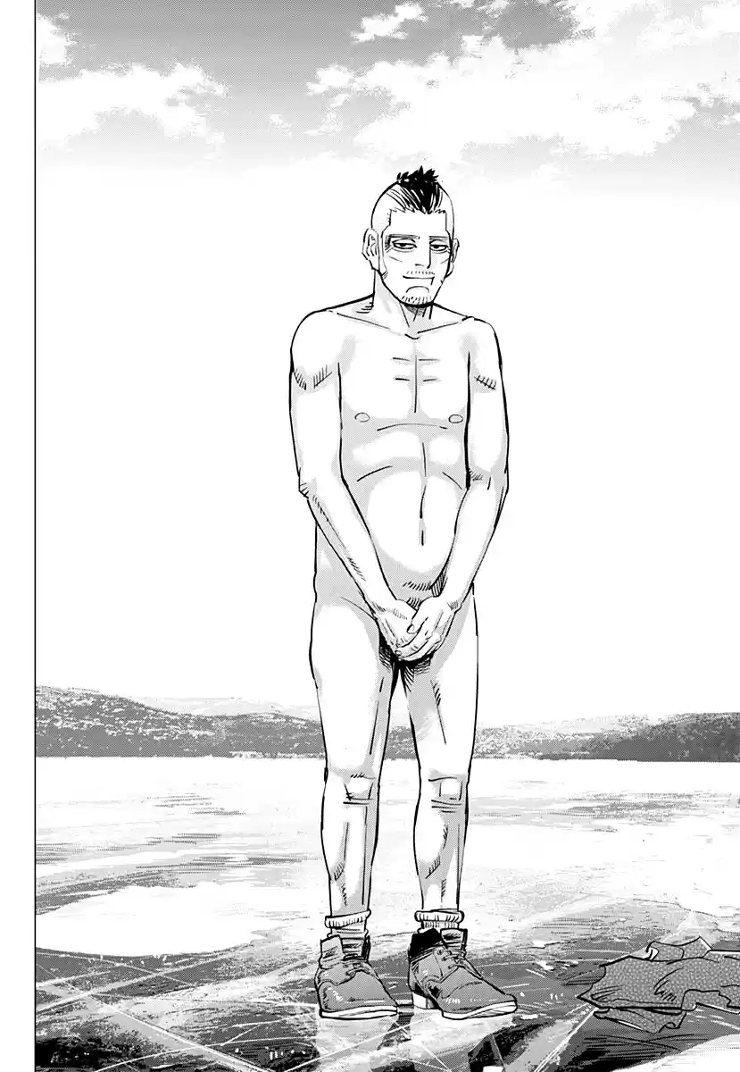Golden Kamuy Ch. 174 Running Across the Middle of Lake Akan