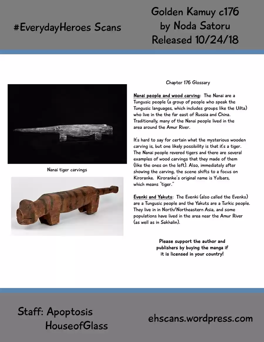 Golden Kamuy Ch. 176 Differents Kinds of Gods