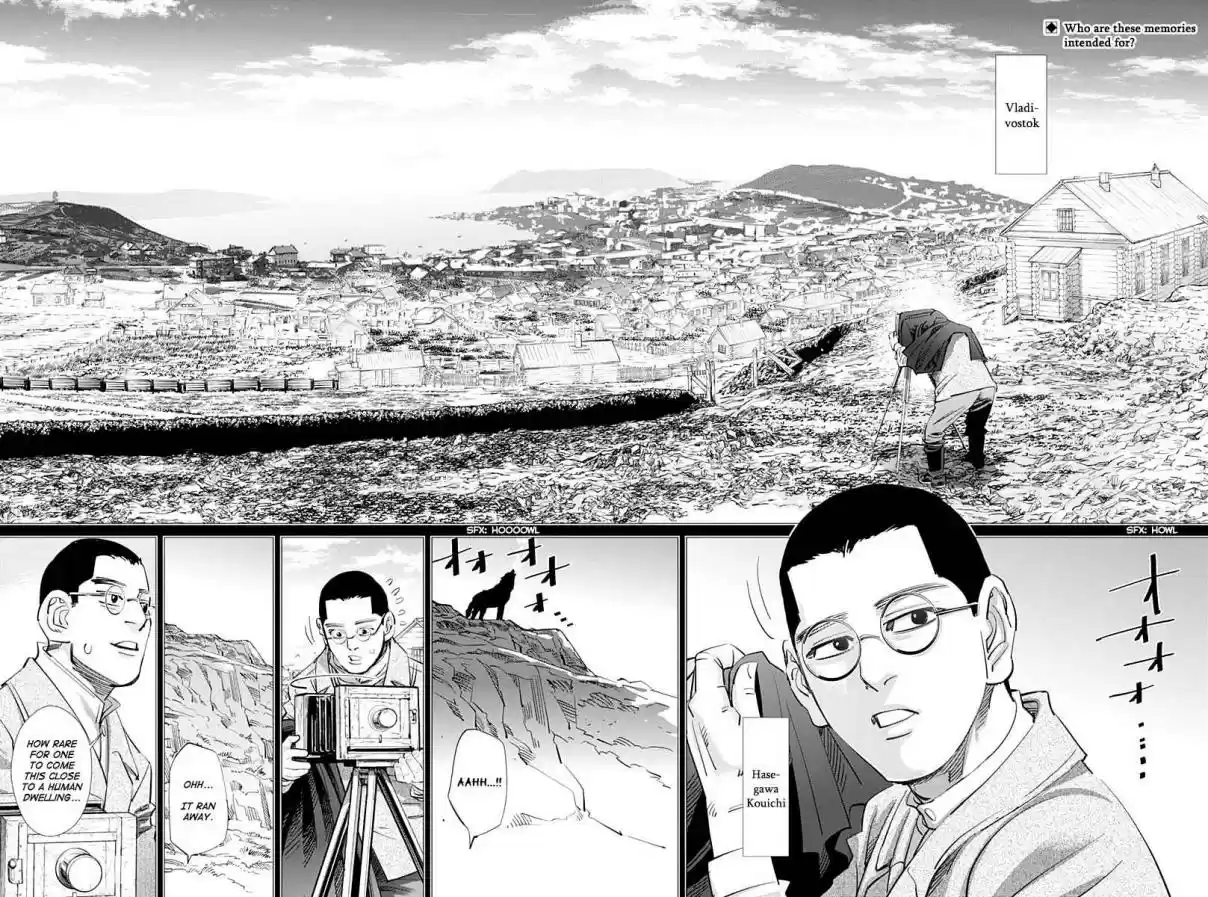Golden Kamuy Ch. 177 Hasegawa's Photo Studio