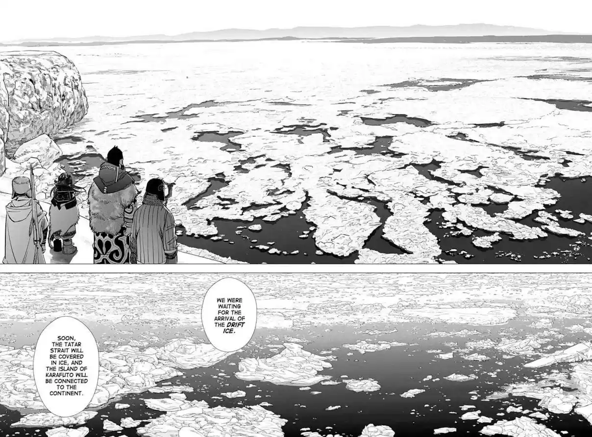 Golden Kamuy Ch. 179 Mamiya Strait