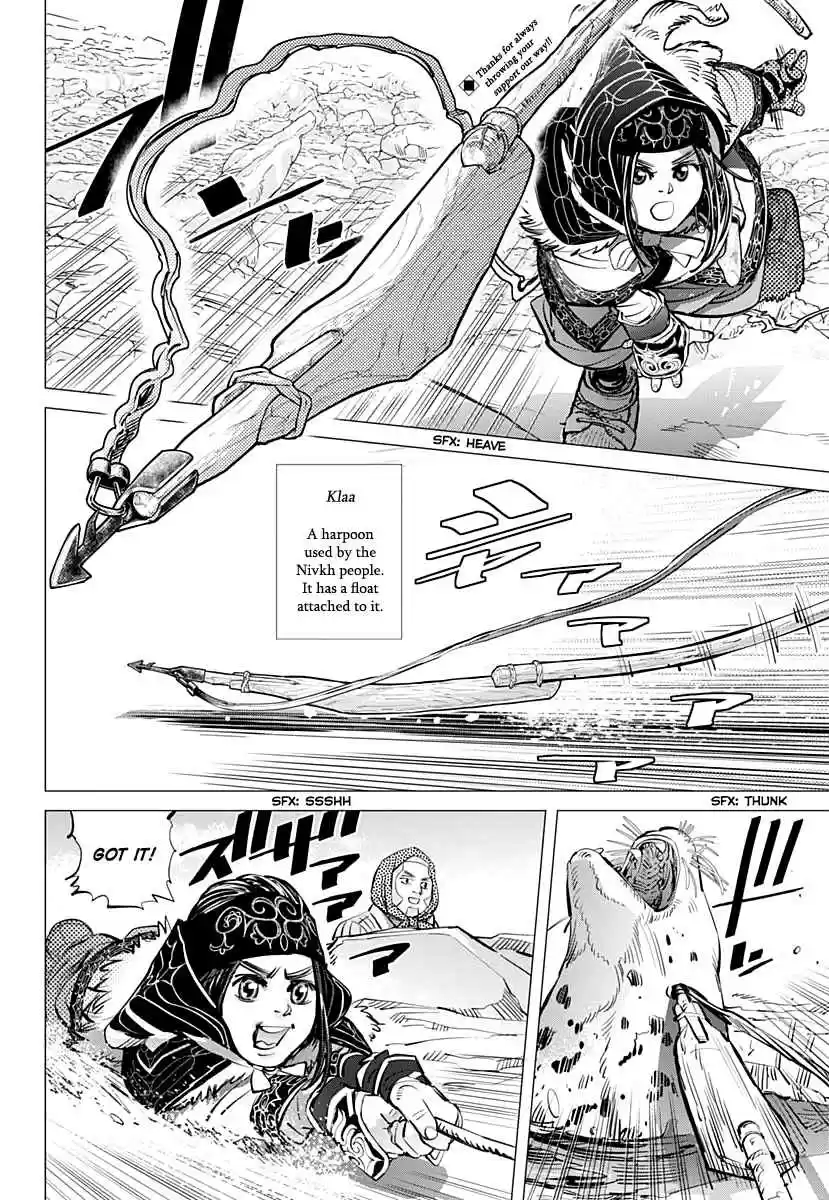 Golden Kamuy Ch. 180 Akou Prison Break