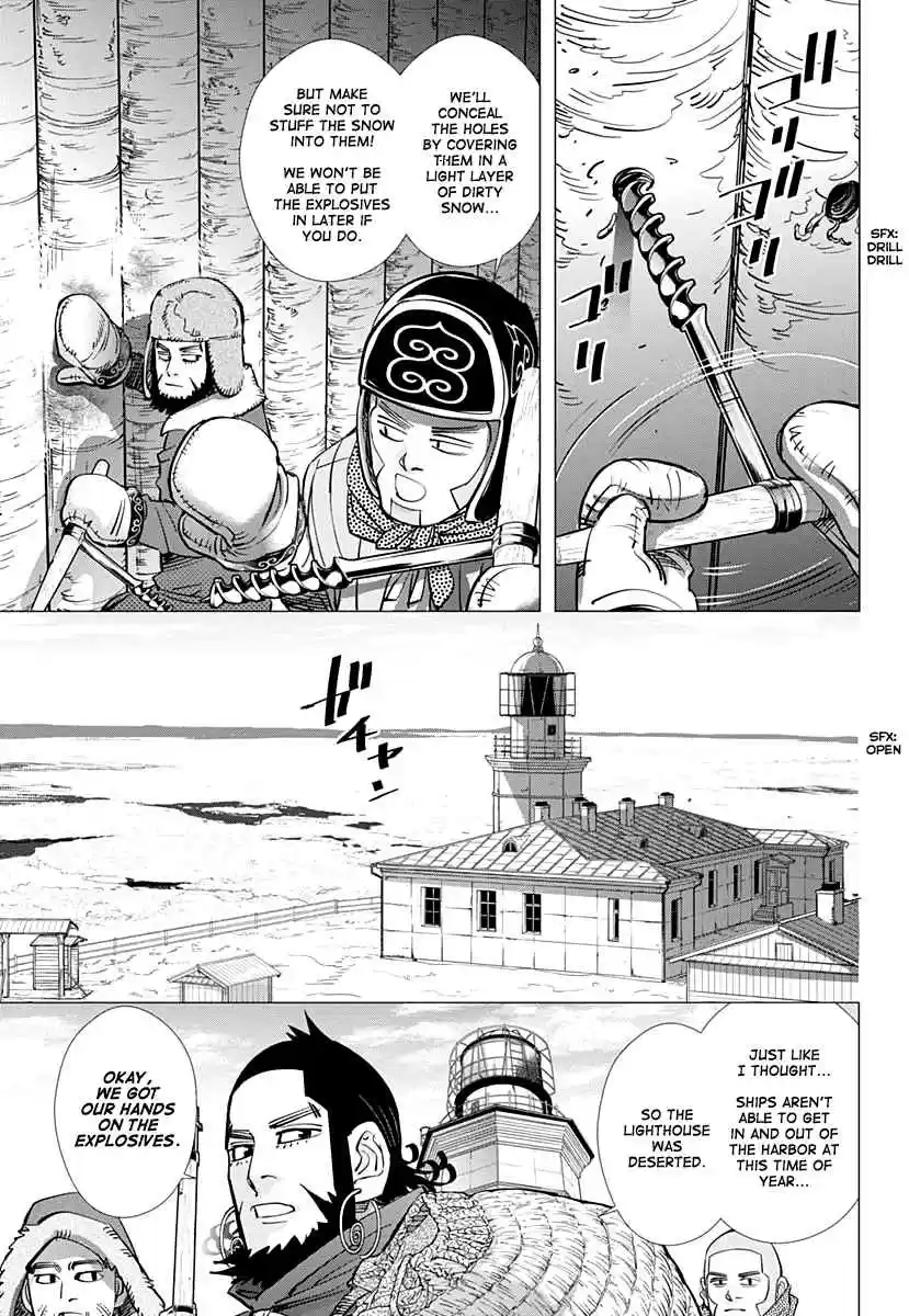 Golden Kamuy Ch. 180 Akou Prison Break