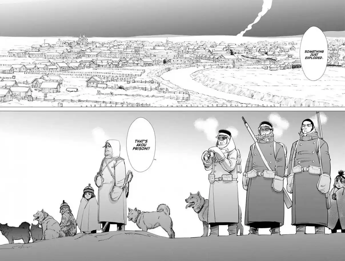 Golden Kamuy Ch. 180 Akou Prison Break