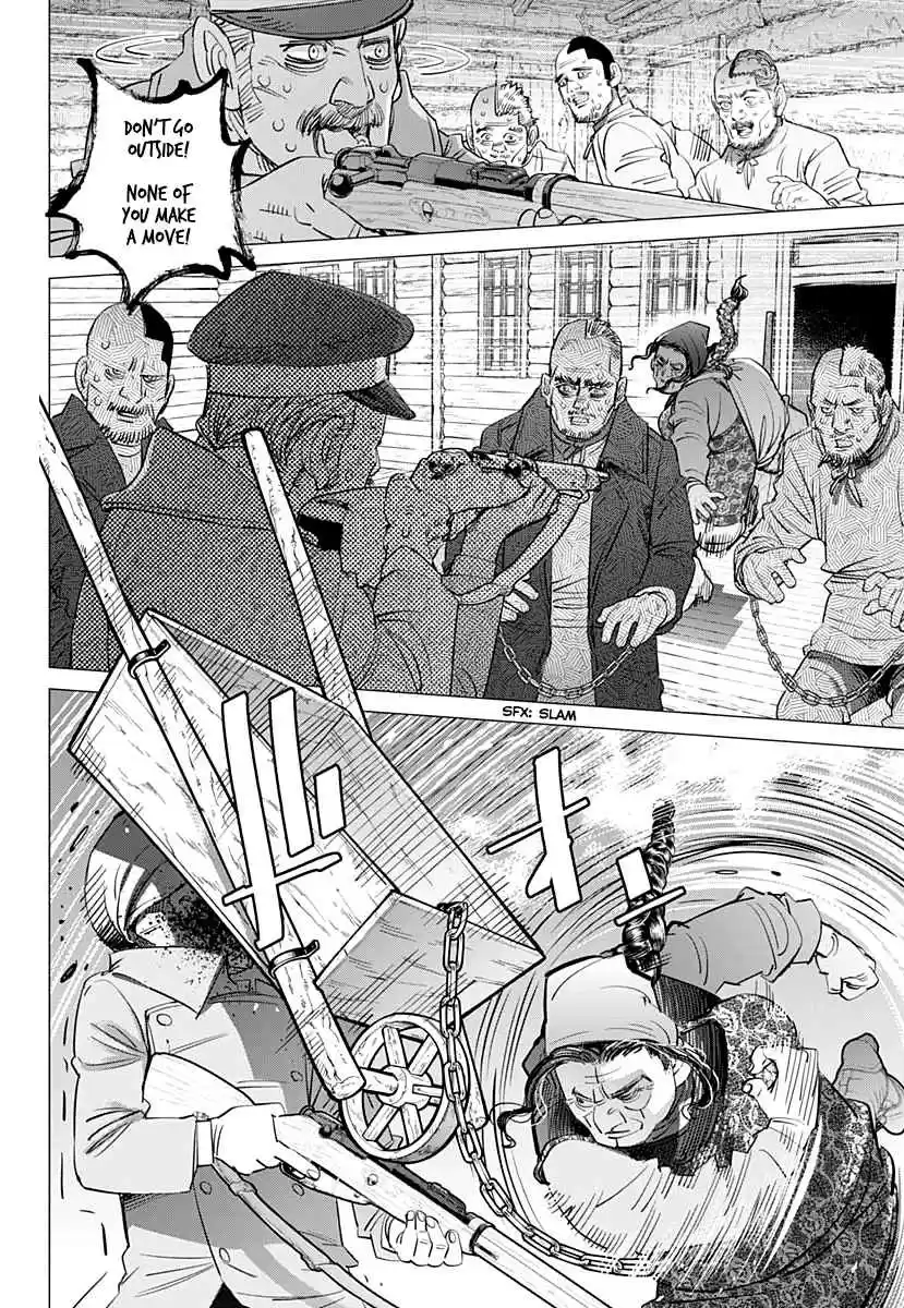 Golden Kamuy Ch. 180 Akou Prison Break