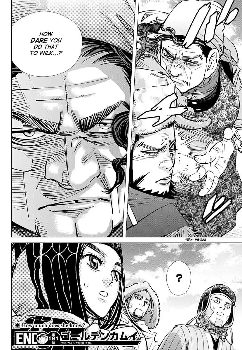 Golden Kamuy Ch. 181 Amur Tiger