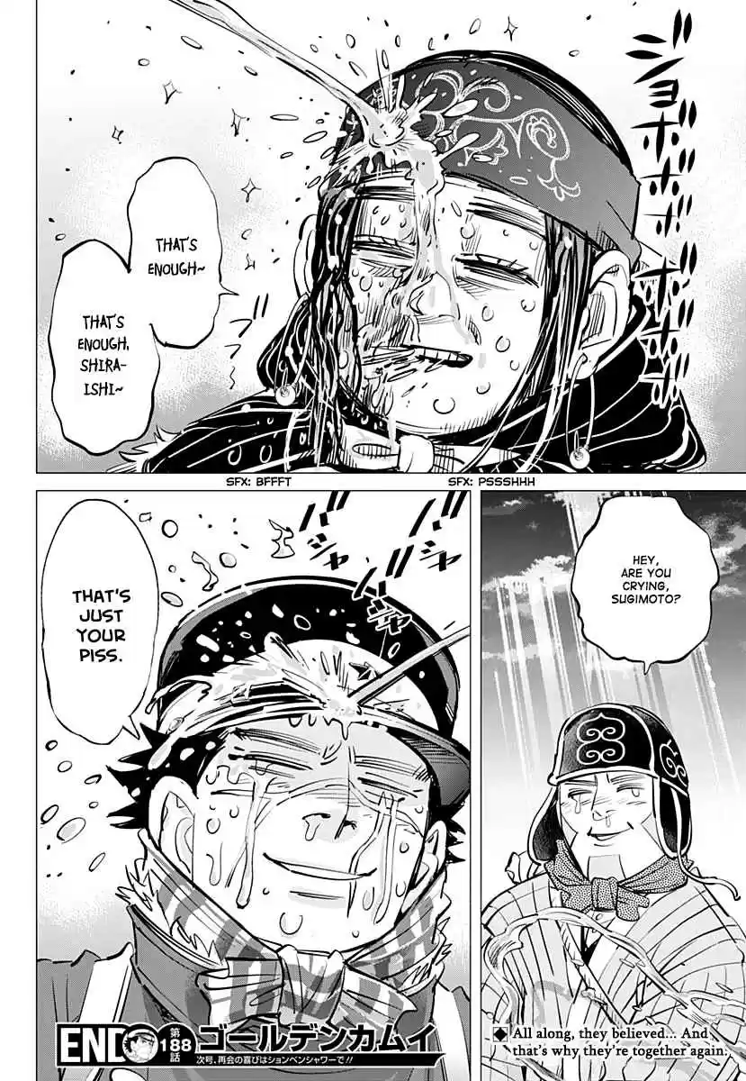 Golden Kamuy Ch. 188 Live