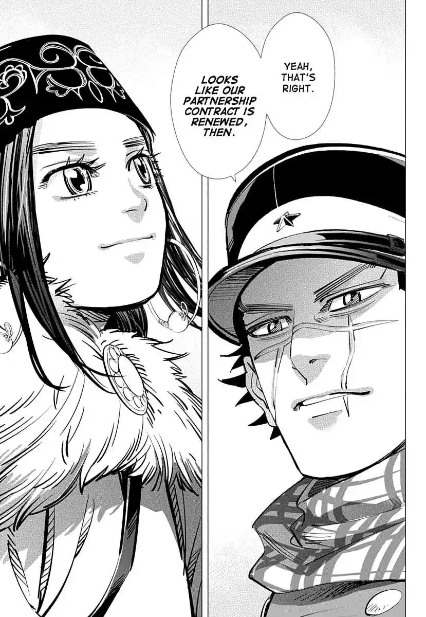 Golden Kamuy Ch. 192 Contract Renewed