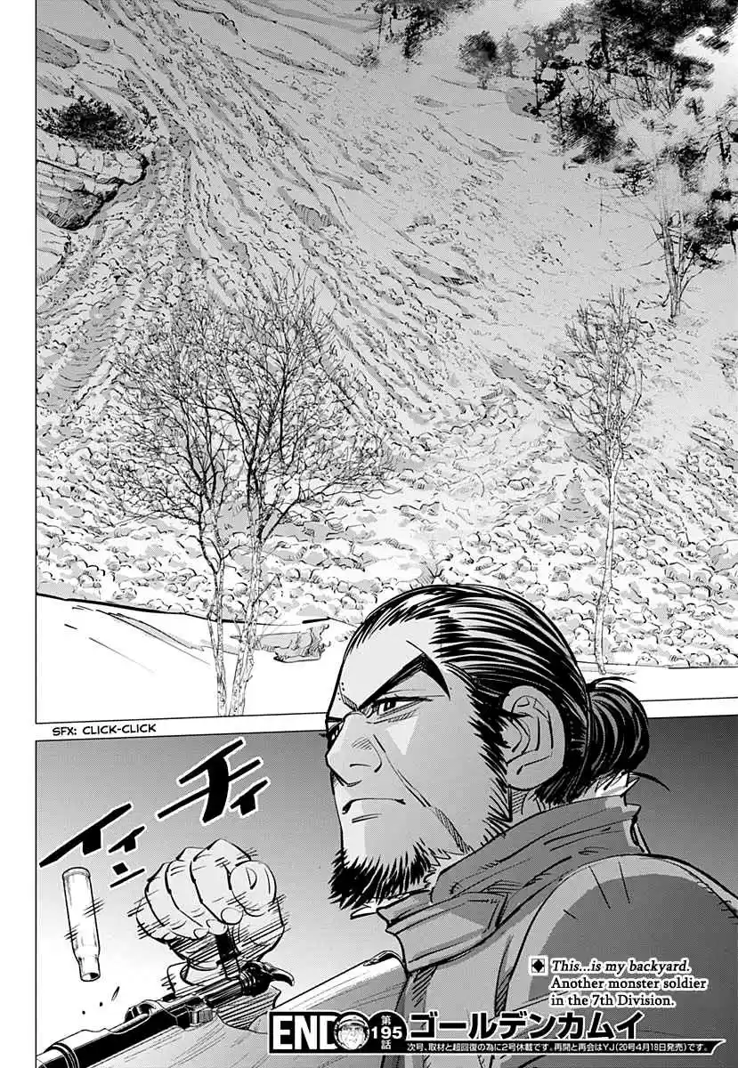 Golden Kamuy Ch. 195 Ariko's Backyard