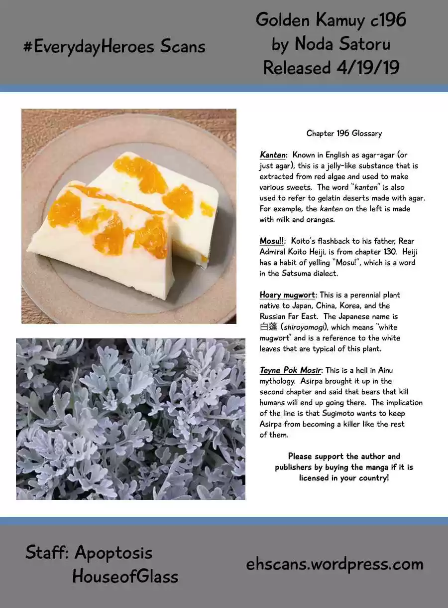 Golden Kamuy Ch. 196 Mos