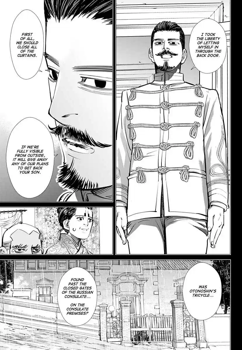 Golden Kamuy Ch. 198 Otonoshin's Tricycle