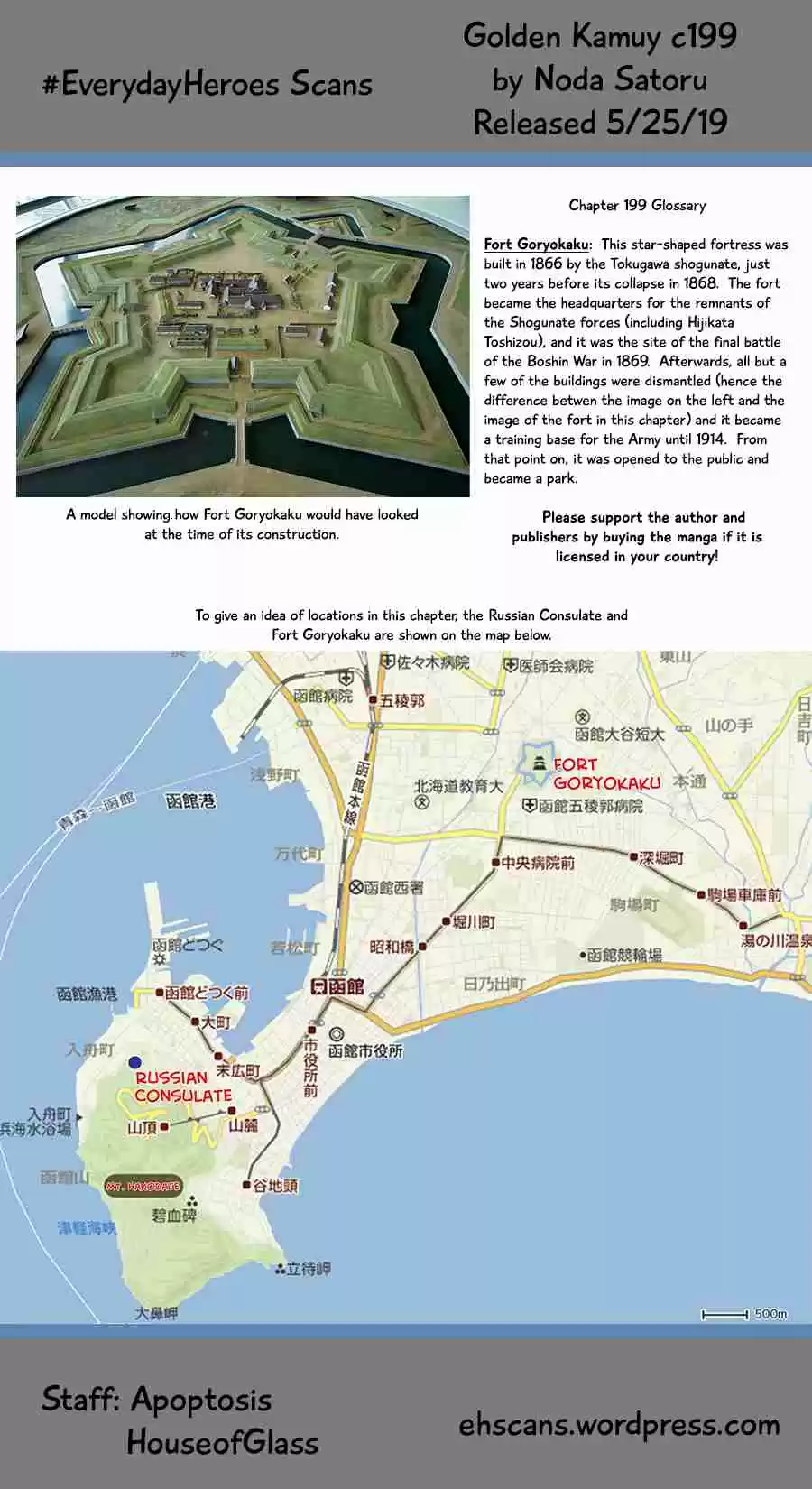 Golden Kamuy Ch. 199 The Russian Consulate on the Hill