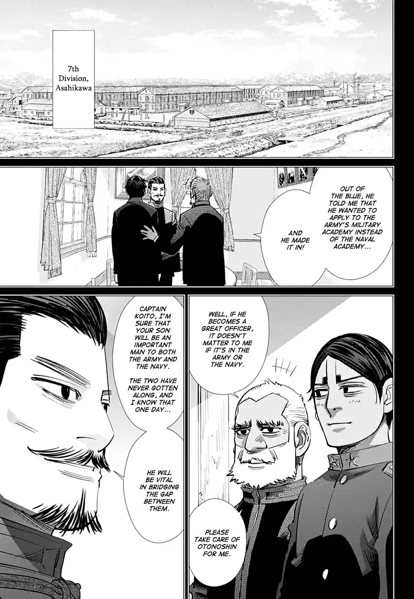 Golden Kamuy Ch. 200 The Tsukisappu Anpan Person