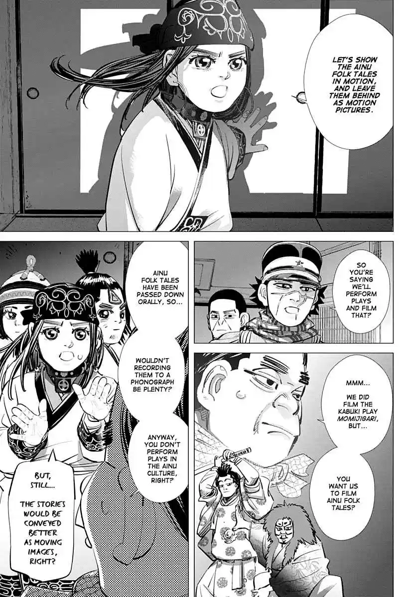 Golden Kamuy Ch. 205 Cinematograph