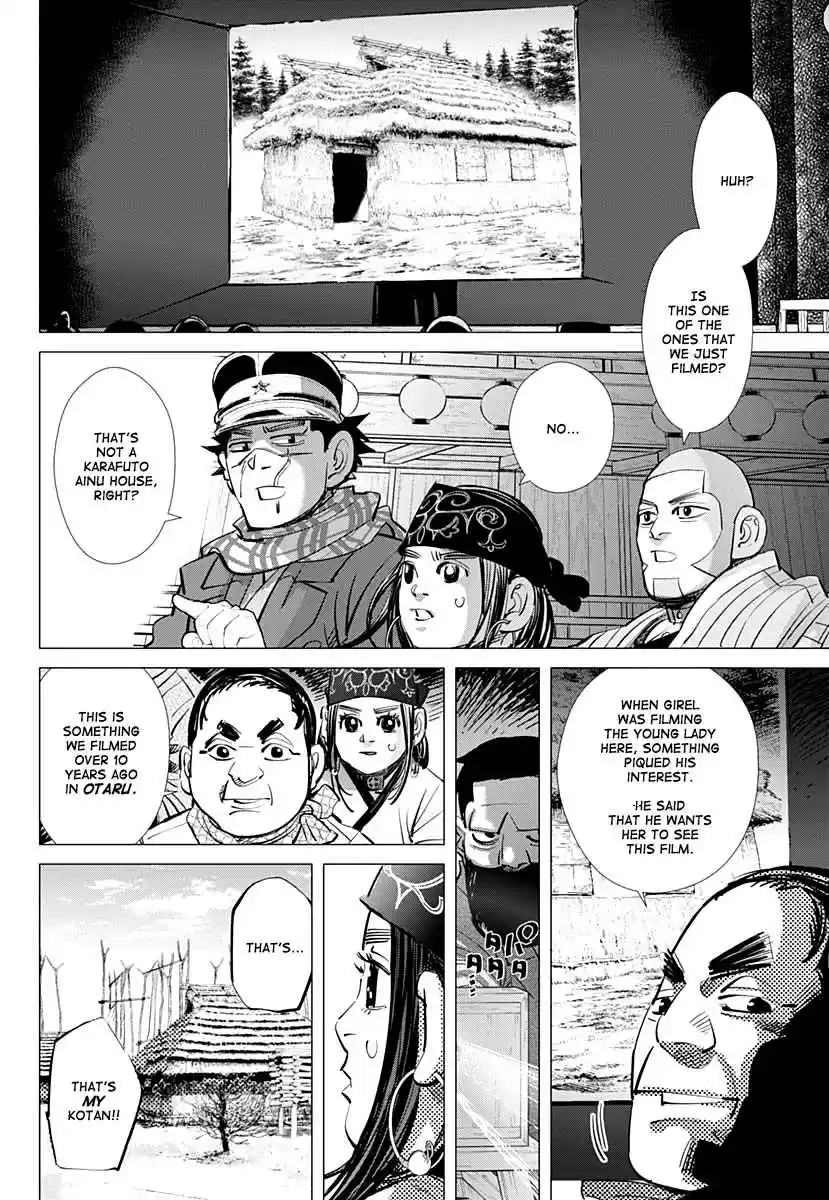 Golden Kamuy Ch. 206 The Distance Between the Two of Them