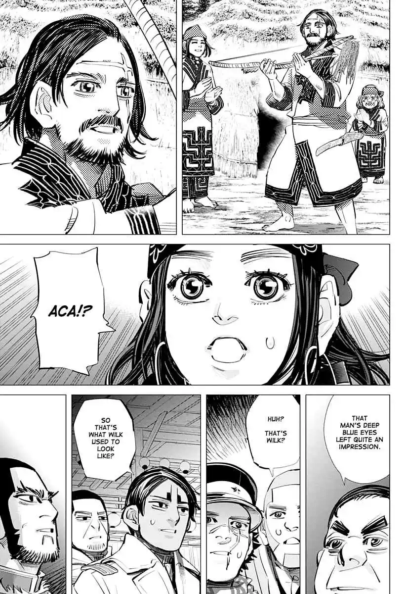 Golden Kamuy Ch. 206 The Distance Between the Two of Them