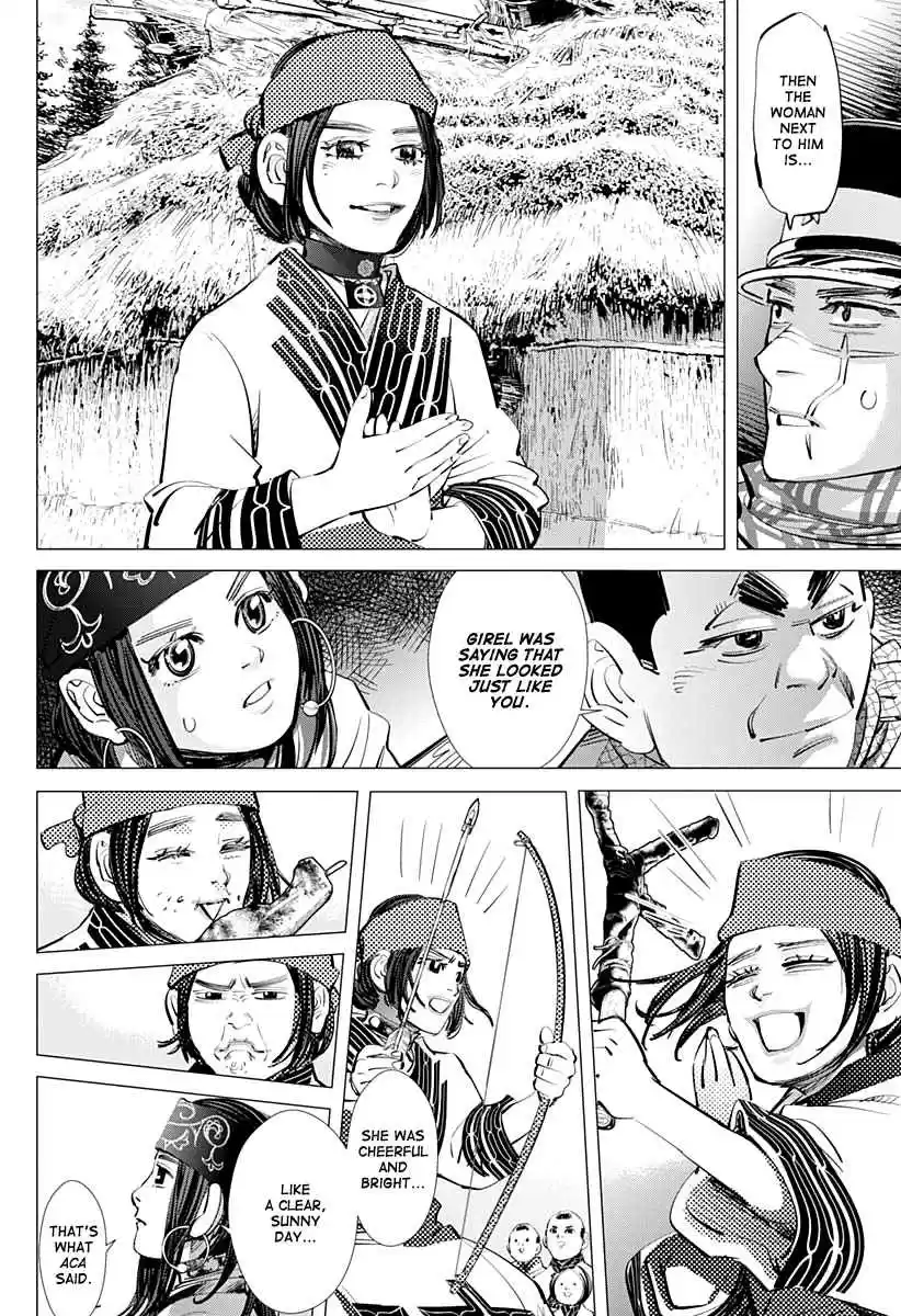 Golden Kamuy Ch. 206 The Distance Between the Two of Them