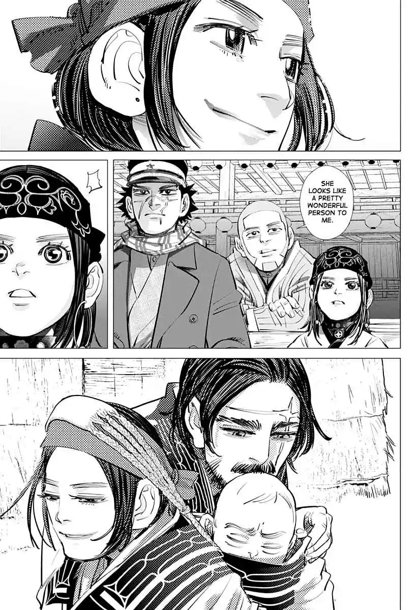 Golden Kamuy Ch. 206 The Distance Between the Two of Them