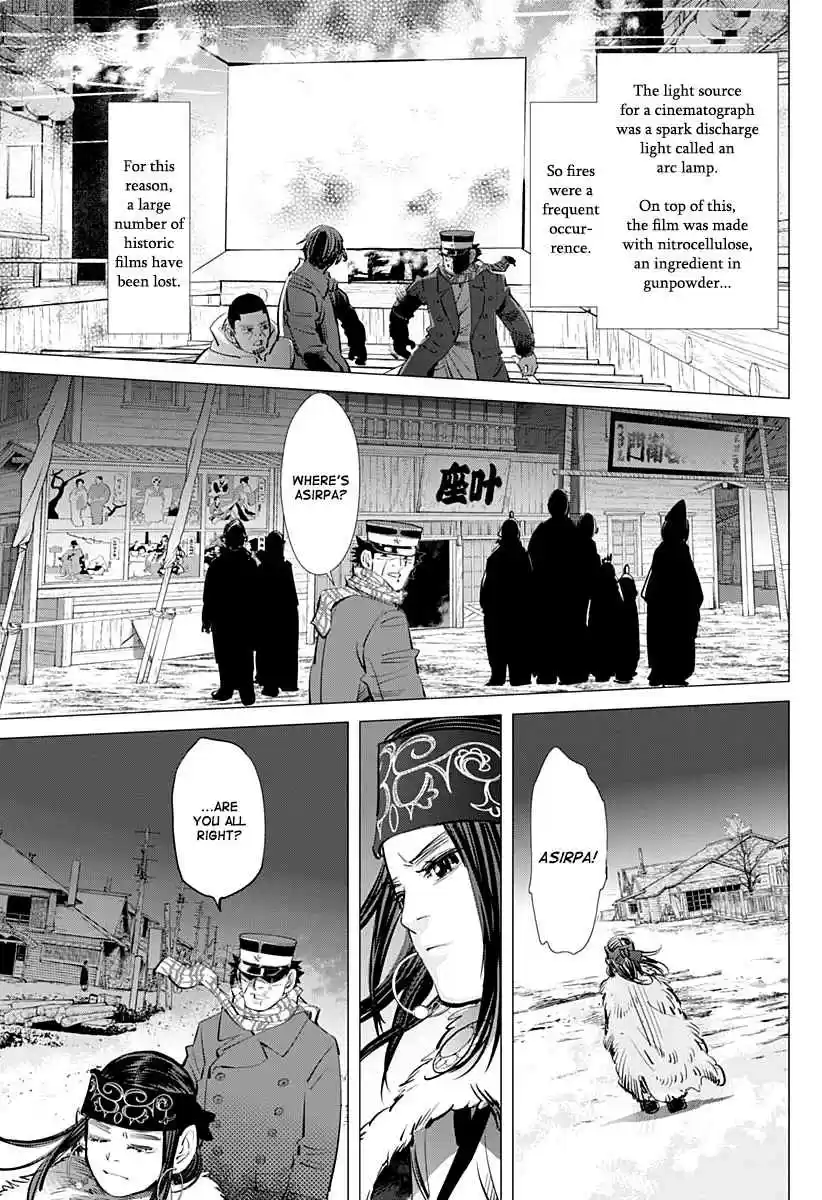 Golden Kamuy Ch. 206 The Distance Between the Two of Them