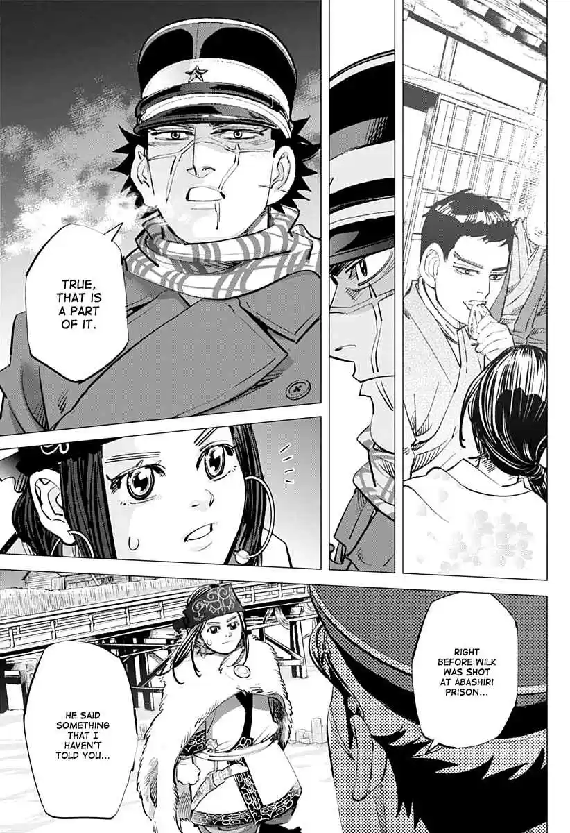 Golden Kamuy Ch. 206 The Distance Between the Two of Them