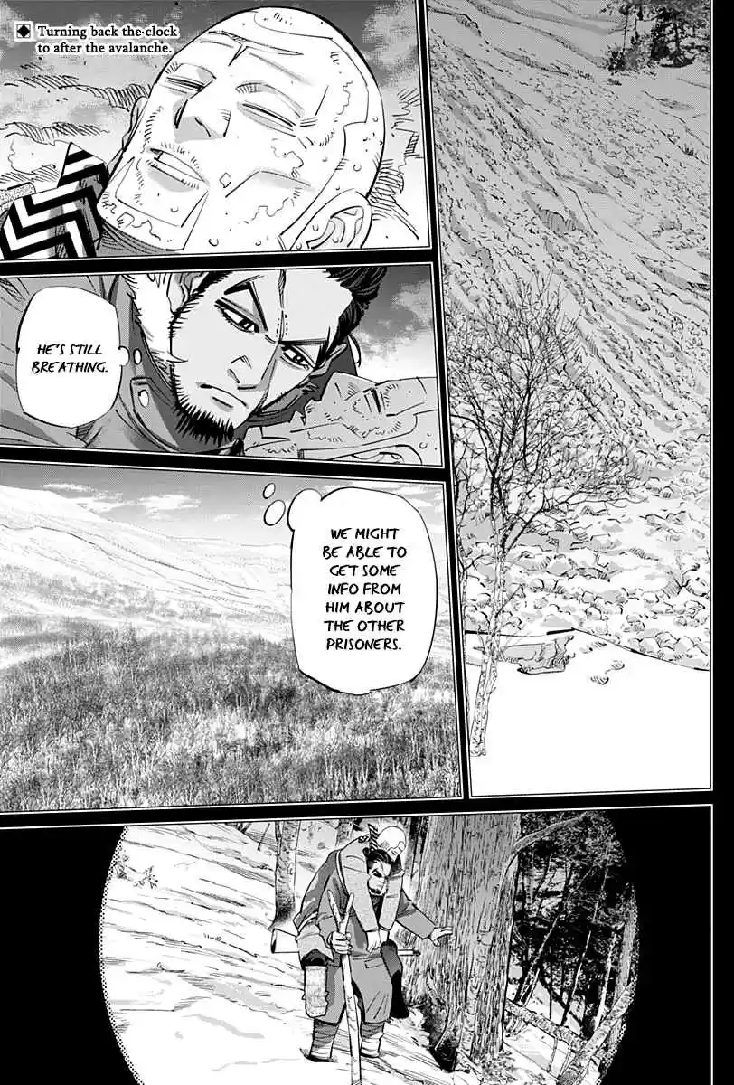 Golden Kamuy Ch. 208 A Grey That is Almost Indistinguishable From Black