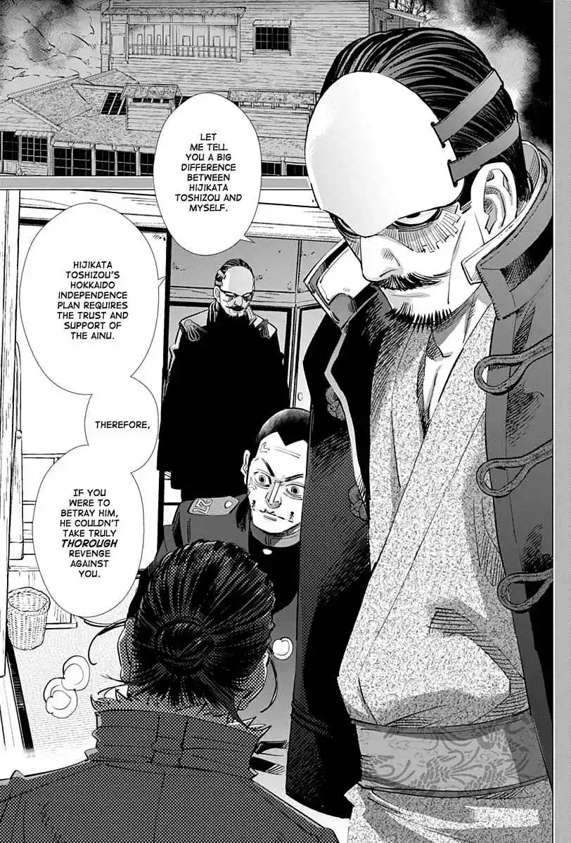 Golden Kamuy Ch. 208 A Grey That is Almost Indistinguishable From Black