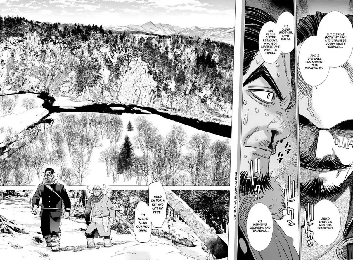 Golden Kamuy Ch. 208 A Grey That is Almost Indistinguishable From Black