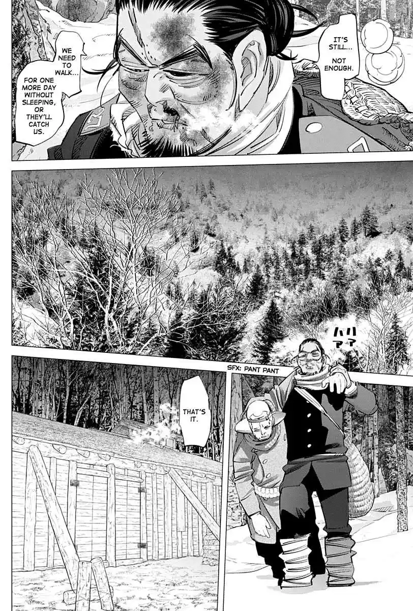 Golden Kamuy Ch. 208 A Grey That is Almost Indistinguishable From Black