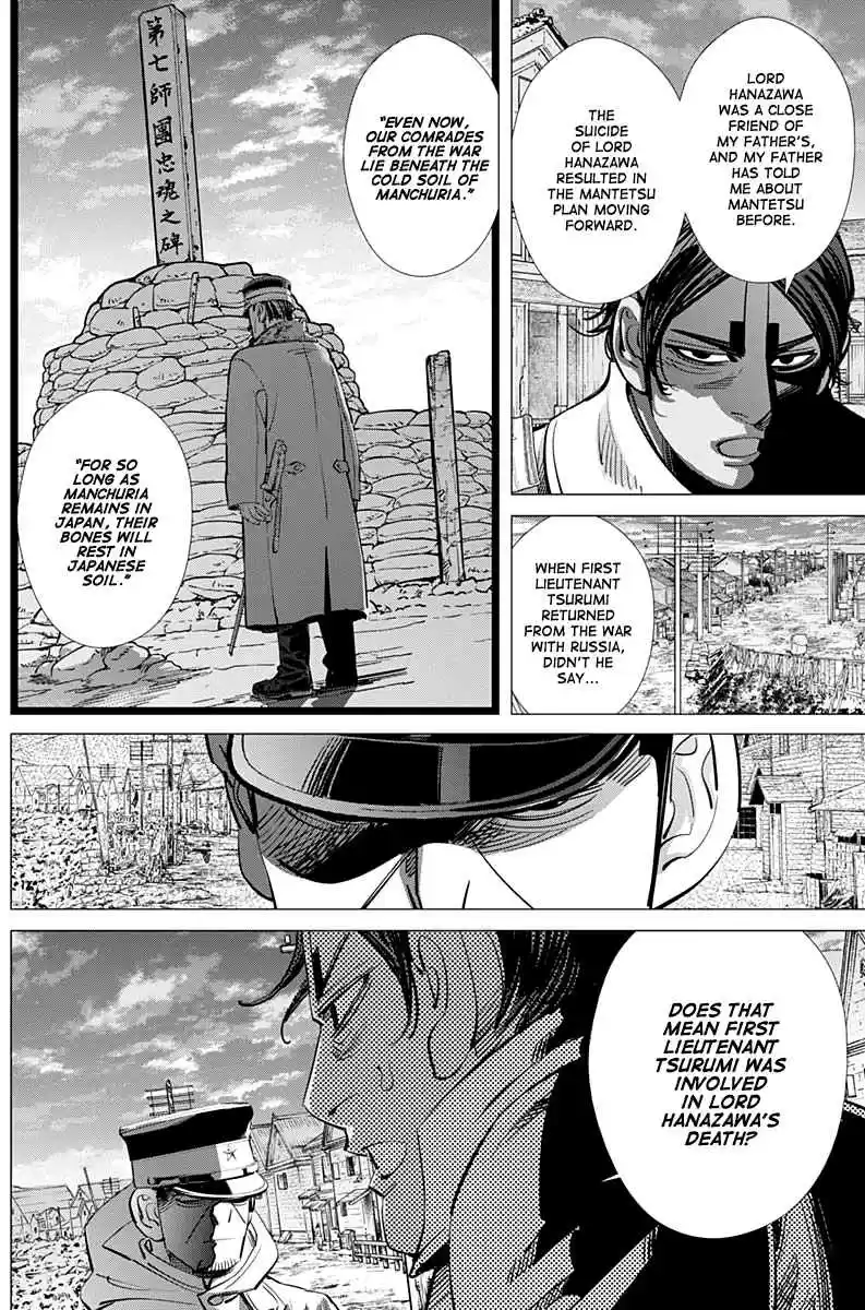 Golden Kamuy Ch. 210 Sweet Lies