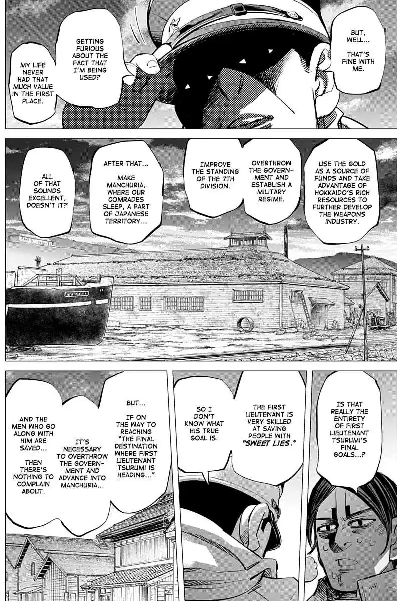 Golden Kamuy Ch. 210 Sweet Lies