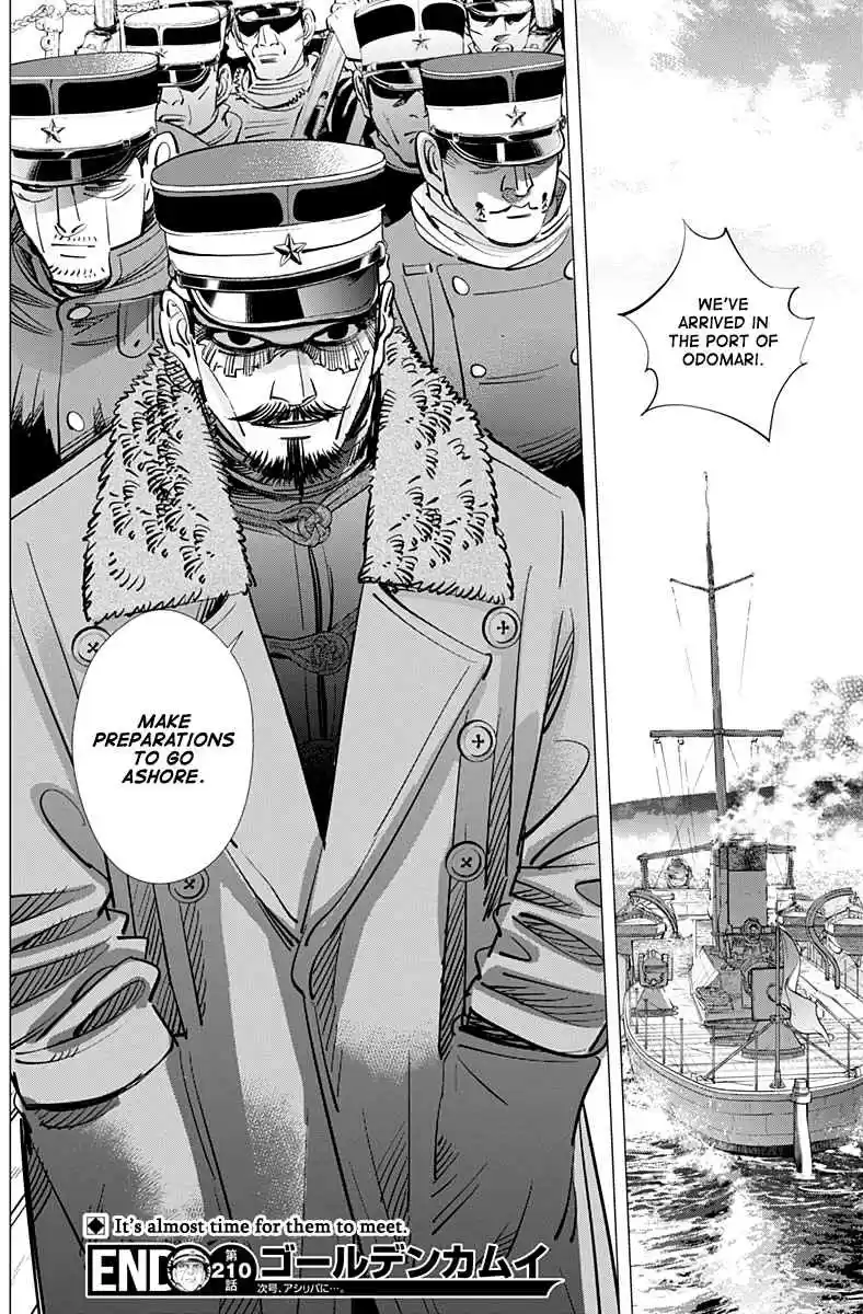 Golden Kamuy Ch. 210 Sweet Lies