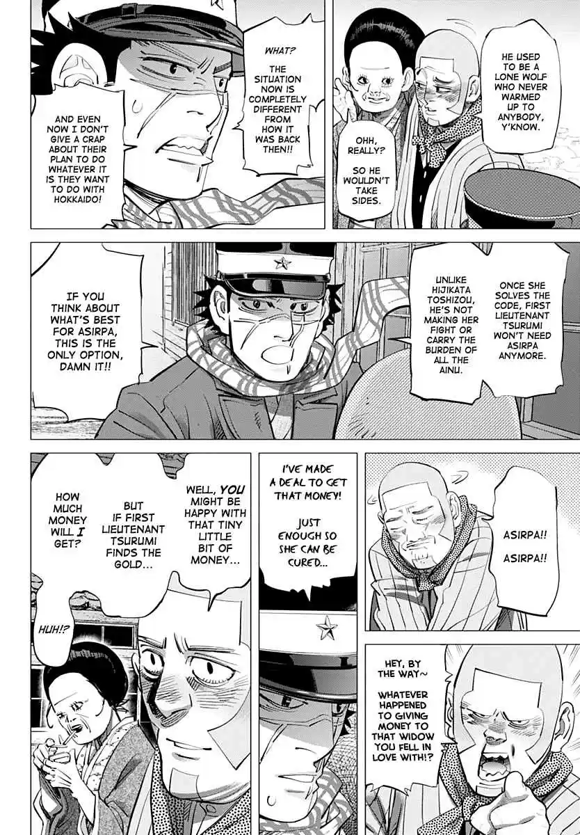 Golden Kamuy Ch. 211 Furious Shiraishi