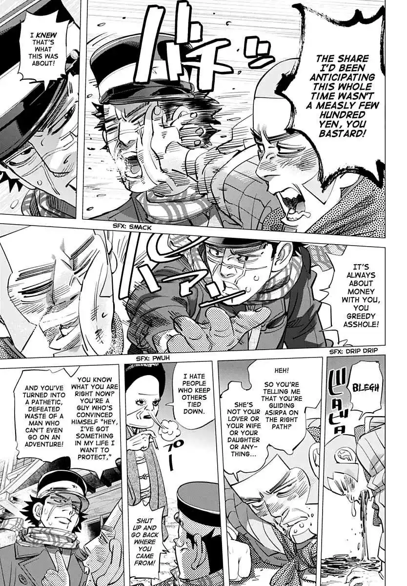 Golden Kamuy Ch. 211 Furious Shiraishi