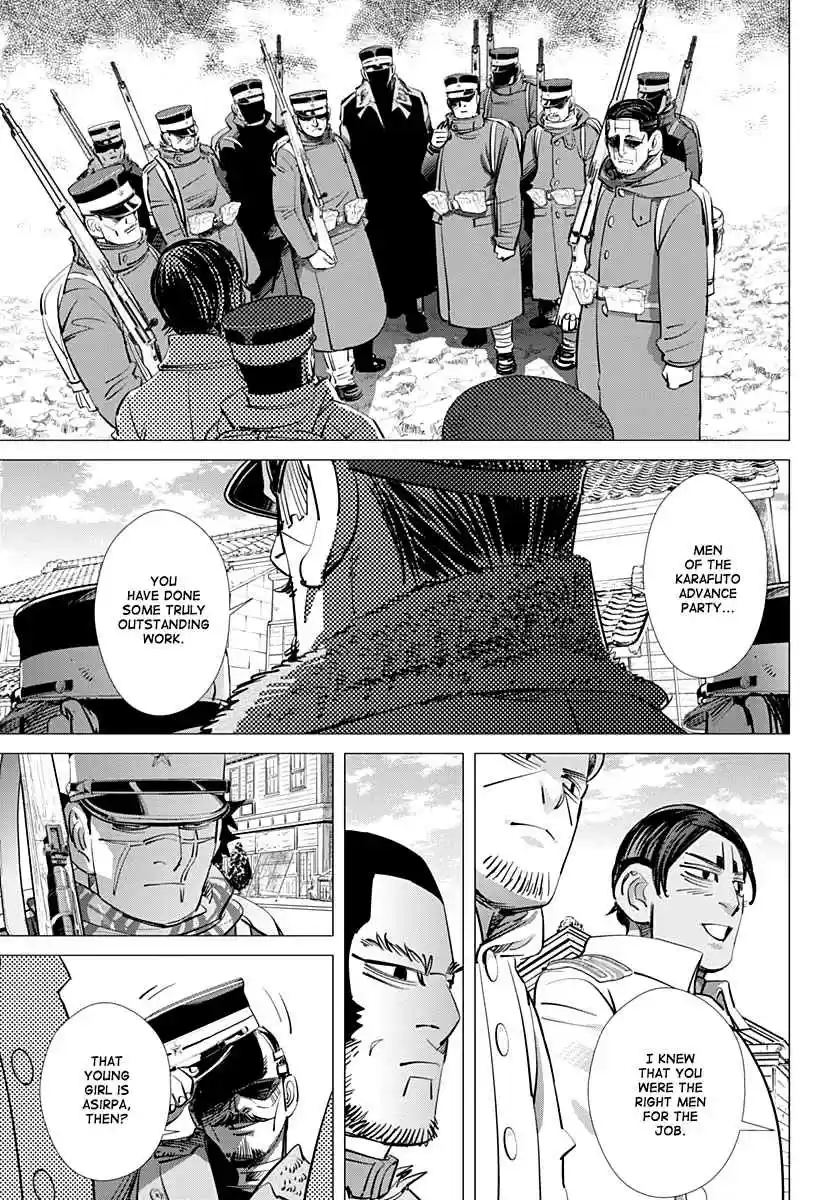Golden Kamuy Ch. 211 Furious Shiraishi
