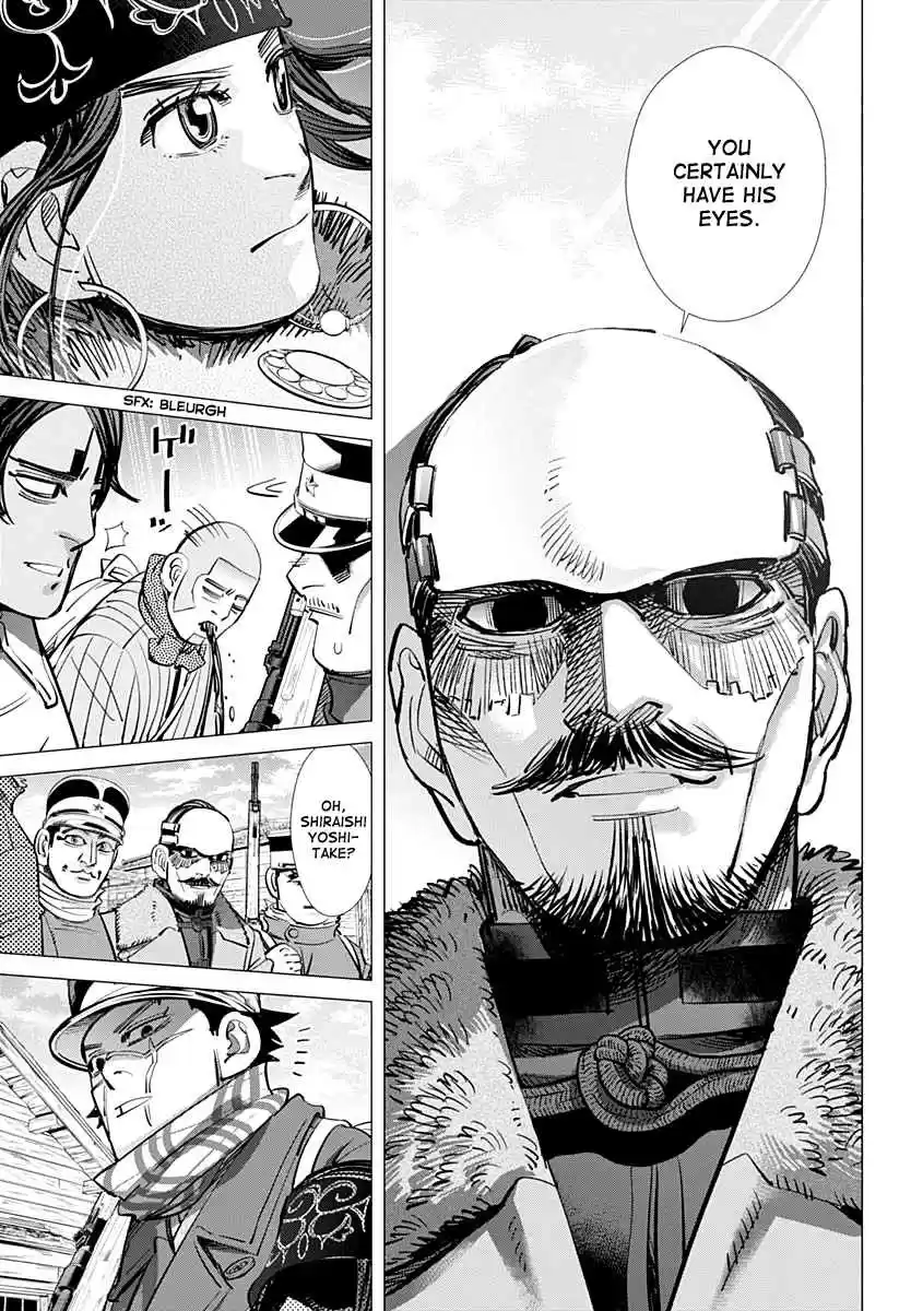 Golden Kamuy Ch. 211 Furious Shiraishi