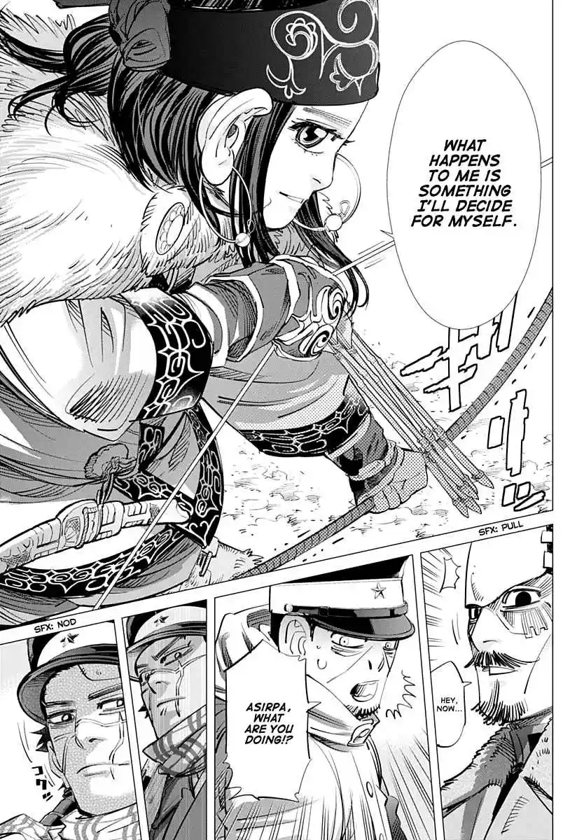 Golden Kamuy Ch. 211 Furious Shiraishi