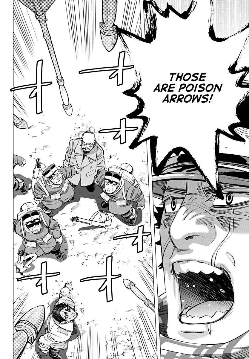Golden Kamuy Ch. 211 Furious Shiraishi